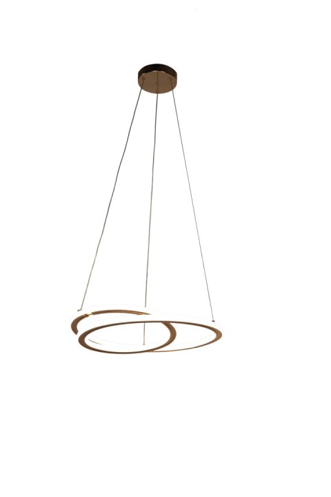 EDEN lampa wisząca złoty 32W LED 3000, 4000, 6000K osłonka biała