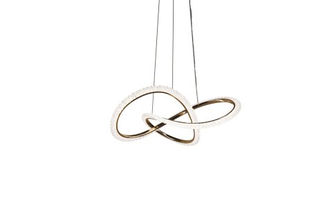 Lampa wisząca żyrandol Candellux ELIO z kryształkami LED do salonu