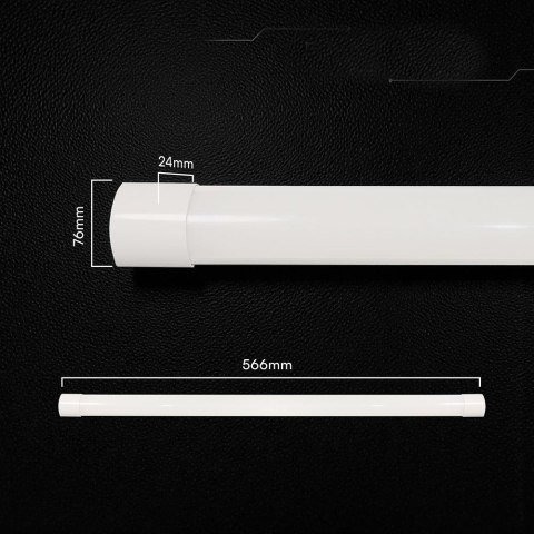 Oprawa V-TAC 50W LED liniowa natynkowa 60cm 120Lm/W CCT zmiana barwy VT-8320CCT 3000K-6500K 2400lm 3 lata gwarancji
