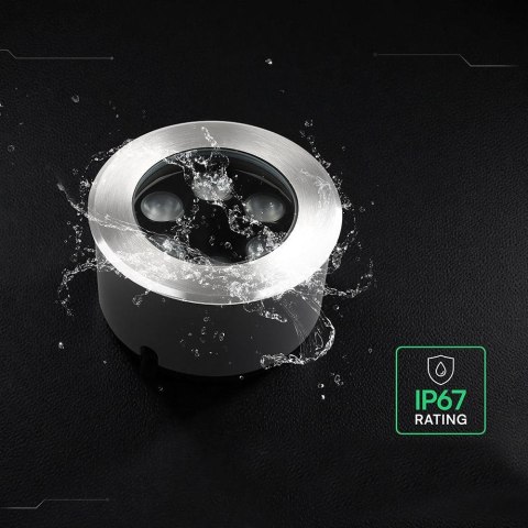 Oprawa gruntowa ogrodowa najazdowa V-TAC 6W LED IP67 24st VT-84106 4000K 387lm