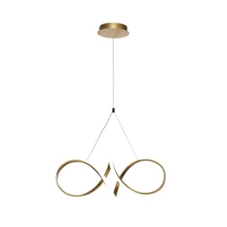 SPARK – złota lampa wisząca LED 32W ZMIENNA BARWA ŚWIATŁA Candellux