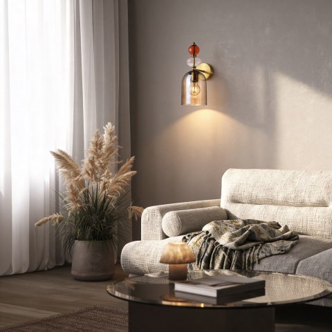 Light Prestige Kinkiet Tropea bursztynowy 1xE27
