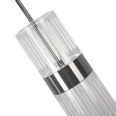 Light Prestige Lampa wisząca Ambiente 3 srebrna LED CCT