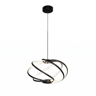 Light Prestige Lampa wisząca Kandor czarna LED CCT