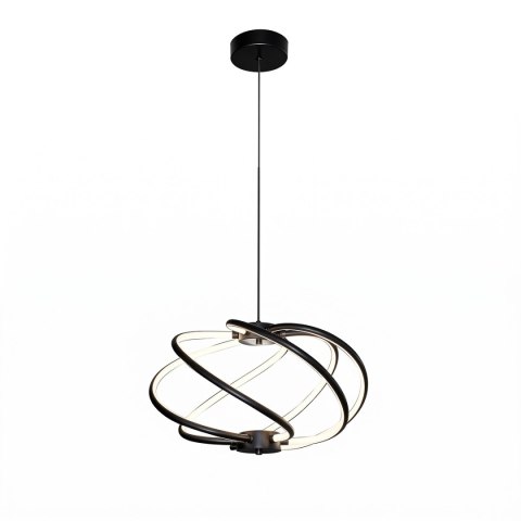 Light Prestige Lampa wisząca Kandor czarna LED CCT