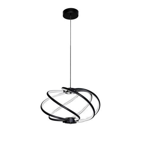 Light Prestige Lampa wisząca Kandor czarna LED CCT