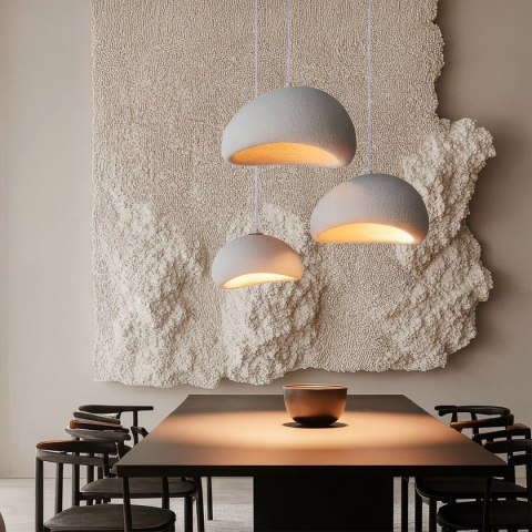 Lampa wisząca Nube 30cm biała Light Prestige