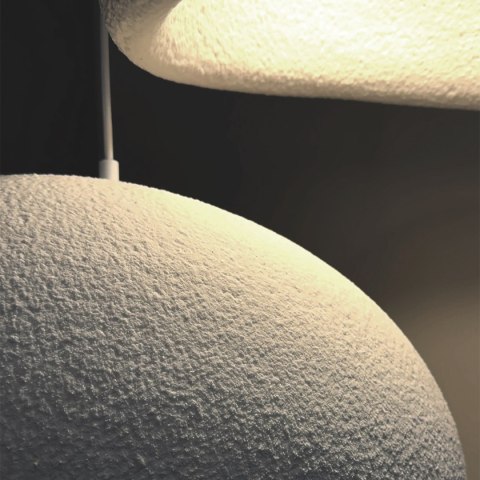 Lampa wisząca Nube 30cm biała Light Prestige