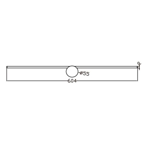 Light Prestige Kinkiet Modern Slim 60 cm biały LED 3000K