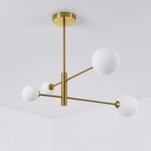 Light Prestige Lampa wisząca Dorado złota 4xG9