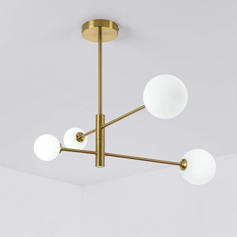 Light Prestige Lampa wisząca Dorado złota 4xG9