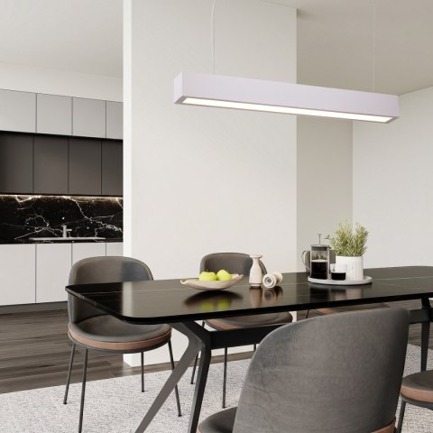 Light Prestige Lampa wisząca Ibros biała 24W IP20 LED CCT