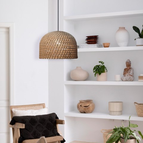 Light Prestige Rattanowa lampa wisząca Kanso 40 cm jasne drewno 1xE27