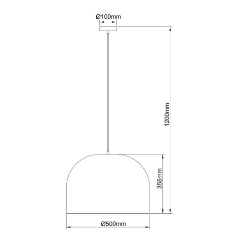 Light Prestige Rattanowa lampa wisząca Kanso 50 cm jasne drewno 1xE27