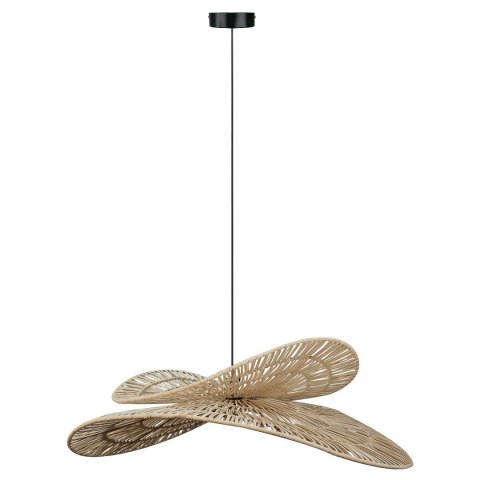 Light Prestige Rattanowa lampa wisząca Raya naturalna 1xE27