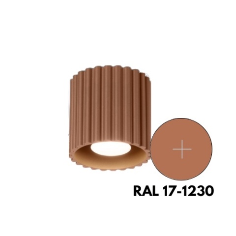 Sollux Lighting Plafon AURA 1 mocca GU10