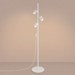Sollux Lighting Lampa podłogowa KARBON 3 biała