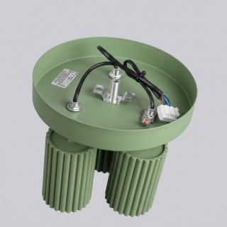 Sollux Lighting Plafon KARBON 3P szałwiowy