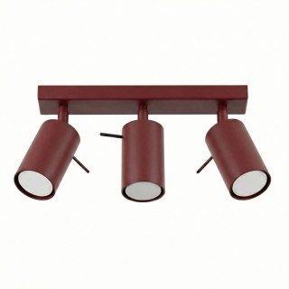 Sollux Lighting Plafon RING 3L burgund