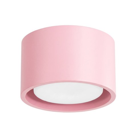 Sollux Lighting Plafon MODO 1 różowy Gx53