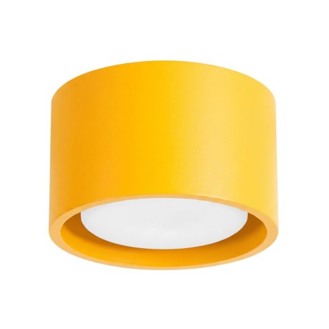Sollux Lighting Plafon MODO 1 żółty Gx53