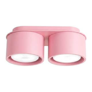 Sollux Lighting Plafon MODO 2 różowy Gx53