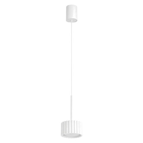 Sollux Lighting Lampa wisząca AURA 1 biała Gx53