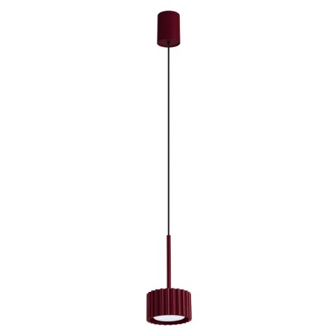 Sollux Lighting Lampa wisząca AURA 1 burgund Gx53