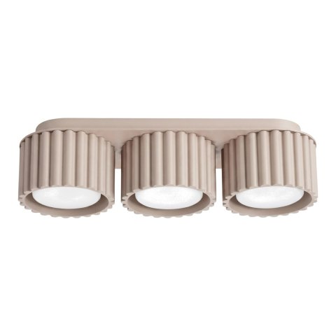Sollux Lighting Plafon AURA 3 taupe Gx53