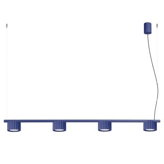 Sollux Lighting Żyrandol AURA 4 ultramaryna Gx53