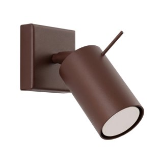 Sollux Lighting Kinkiet RING brązowy