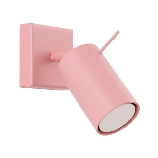 Sollux Lighting Kinkiet RING różowy