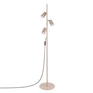 Sollux Lighting Lampa podłogowa KARBON 3 taupe