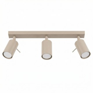 Sollux Lighting Plafon RING 3L taupe