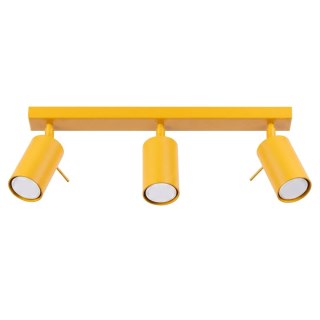 Sollux Lighting Plafon RING 3L żółty