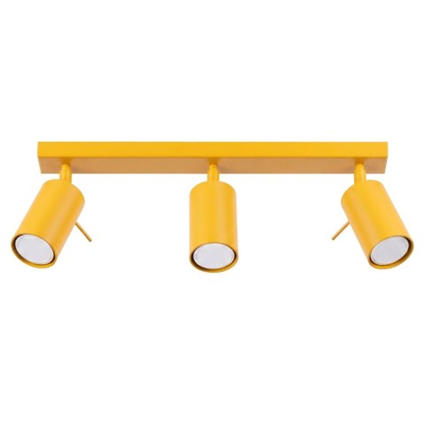 Sollux Lighting Plafon RING 3L żółty