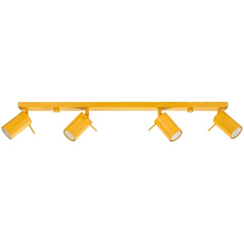 Sollux Lighting Plafon RING 4L żółty