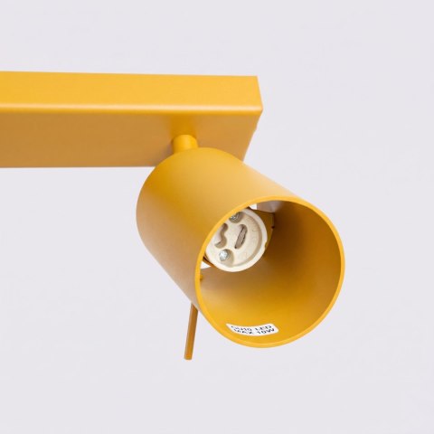Sollux Lighting Plafon RING 4L żółty