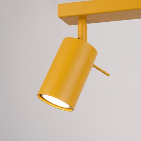 Sollux Lighting Plafon RING 4L żółty
