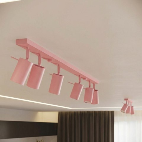 Sollux Lighting Kinkiet RING różowy