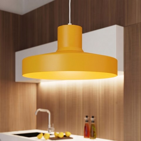Sollux Lighting Lampa wisząca BILO żółta