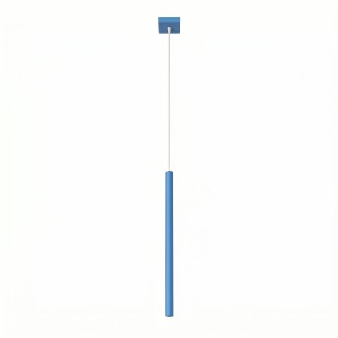 Sollux Lighting Lampa wisząca PASTELO 1 błękitna