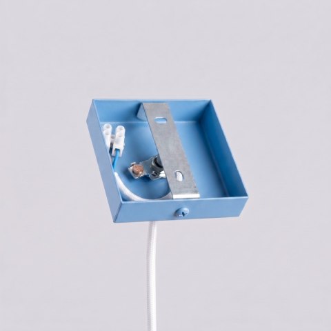 Sollux Lighting Lampa wisząca PASTELO 1 błękitna