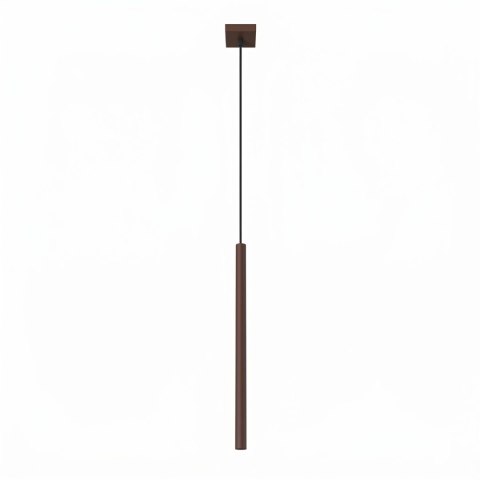 Sollux Lighting Lampa wisząca PASTELO 1 brązowa