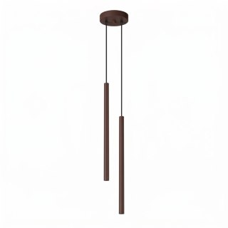 Sollux Lighting Lampa wisząca PASTELO 2 brązowa