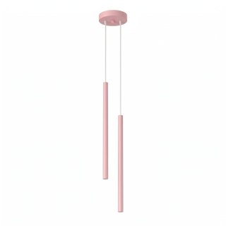Sollux Lighting Lampa wisząca PASTELO 2 różowa