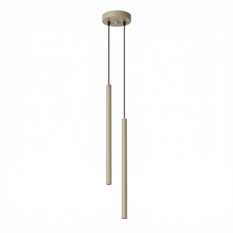 Sollux Lighting Lampa wisząca PASTELO 2 taupe