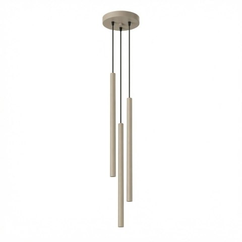 Sollux Lighting Lampa wisząca PASTELO 3P taupe