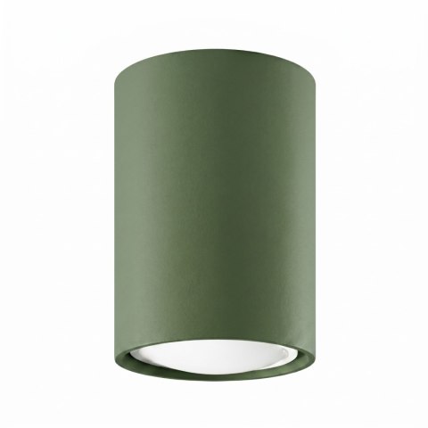 Sollux Lighting Plafon LAGOS 10 zielona oliwka