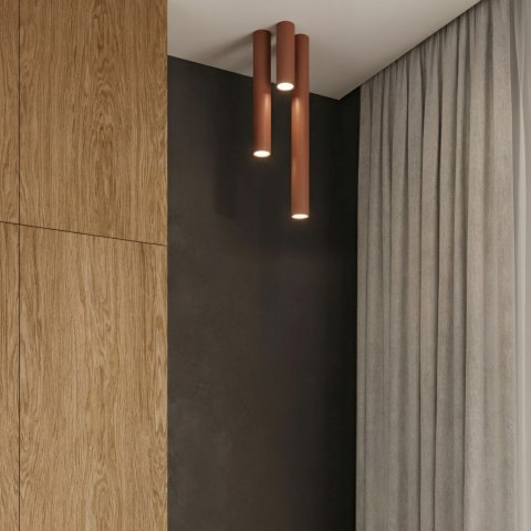 Sollux Lighting Plafon LAGOS 20 ochra czerwona